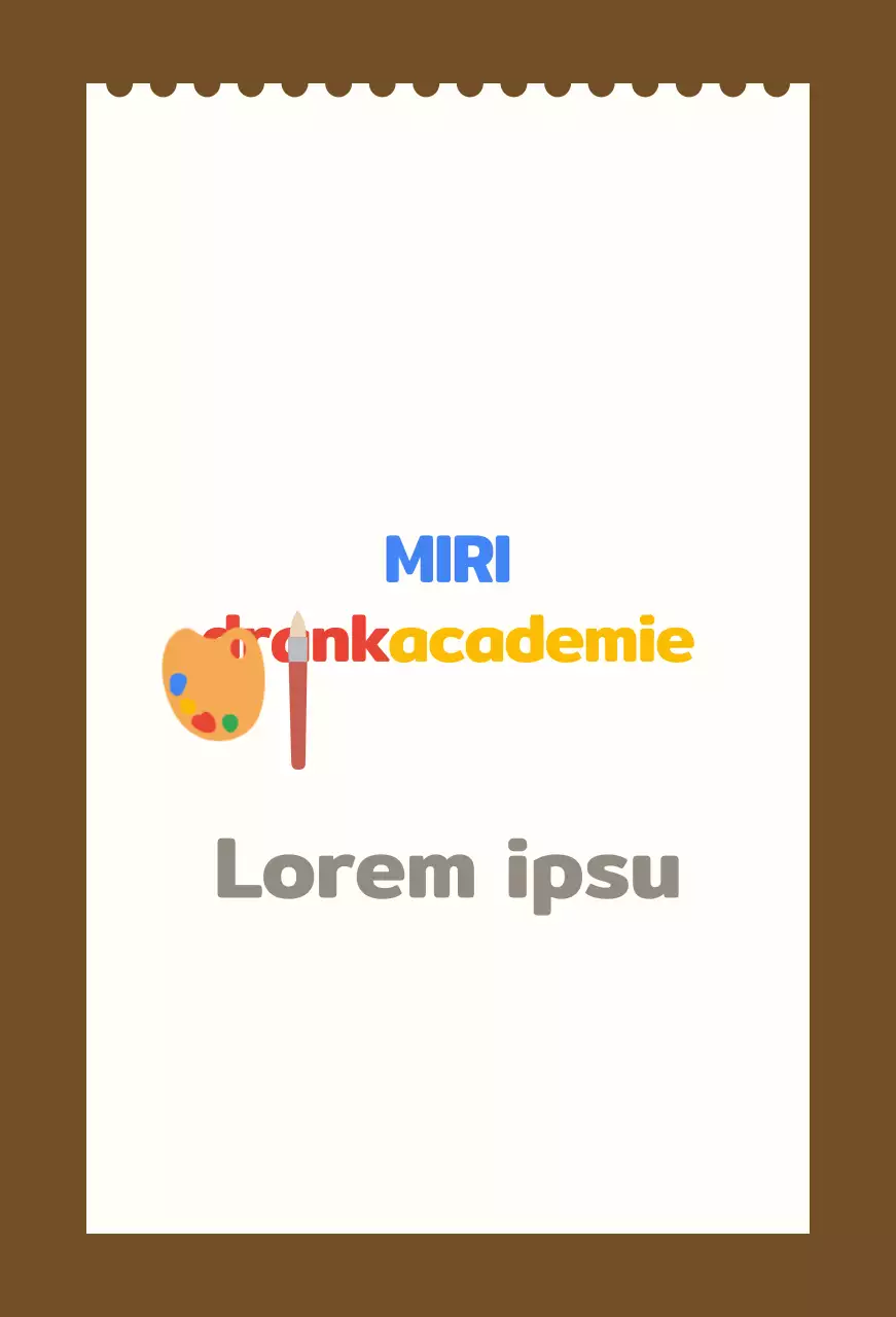 Kinderkunstschool balsa met witte schetsboekachtergrond