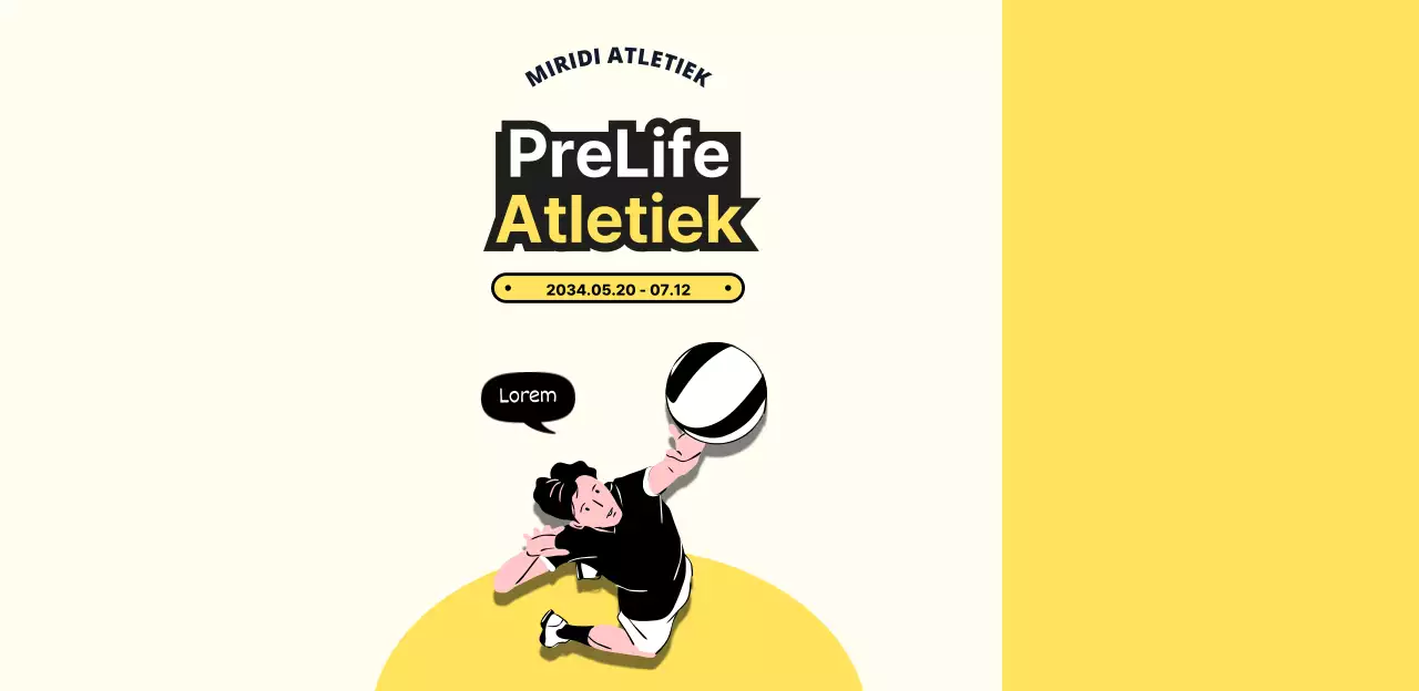 Een helder en energiek sportwaterlabel ontwerpen voor een sportevenement