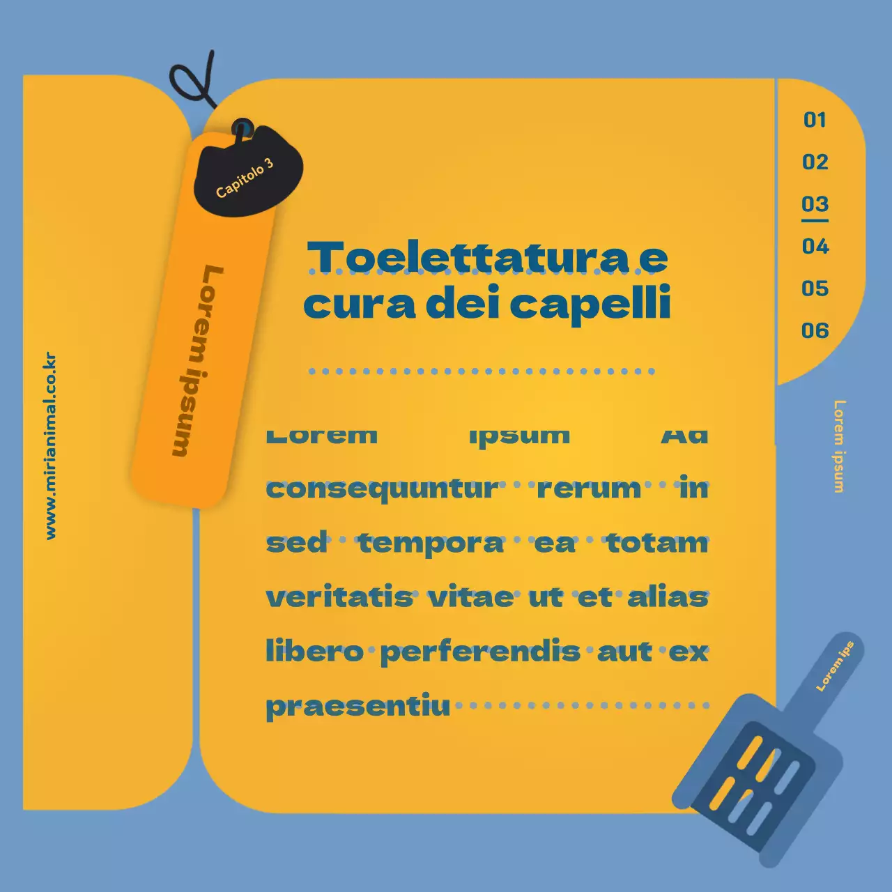 Le informazioni sanitarie del gatto, evidenziate dalla scheda sanitaria gialla.