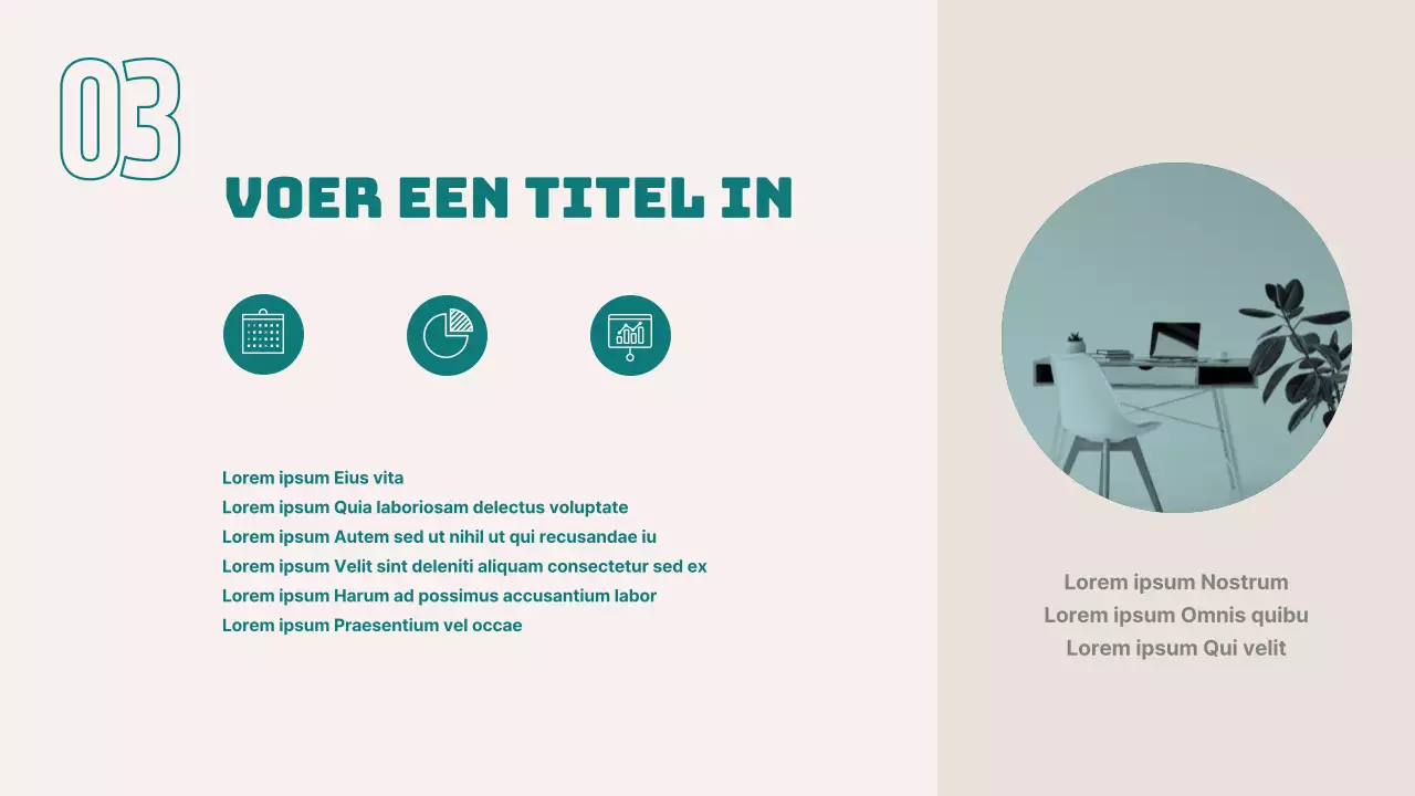 Presentatie voor zakelijke rapporten