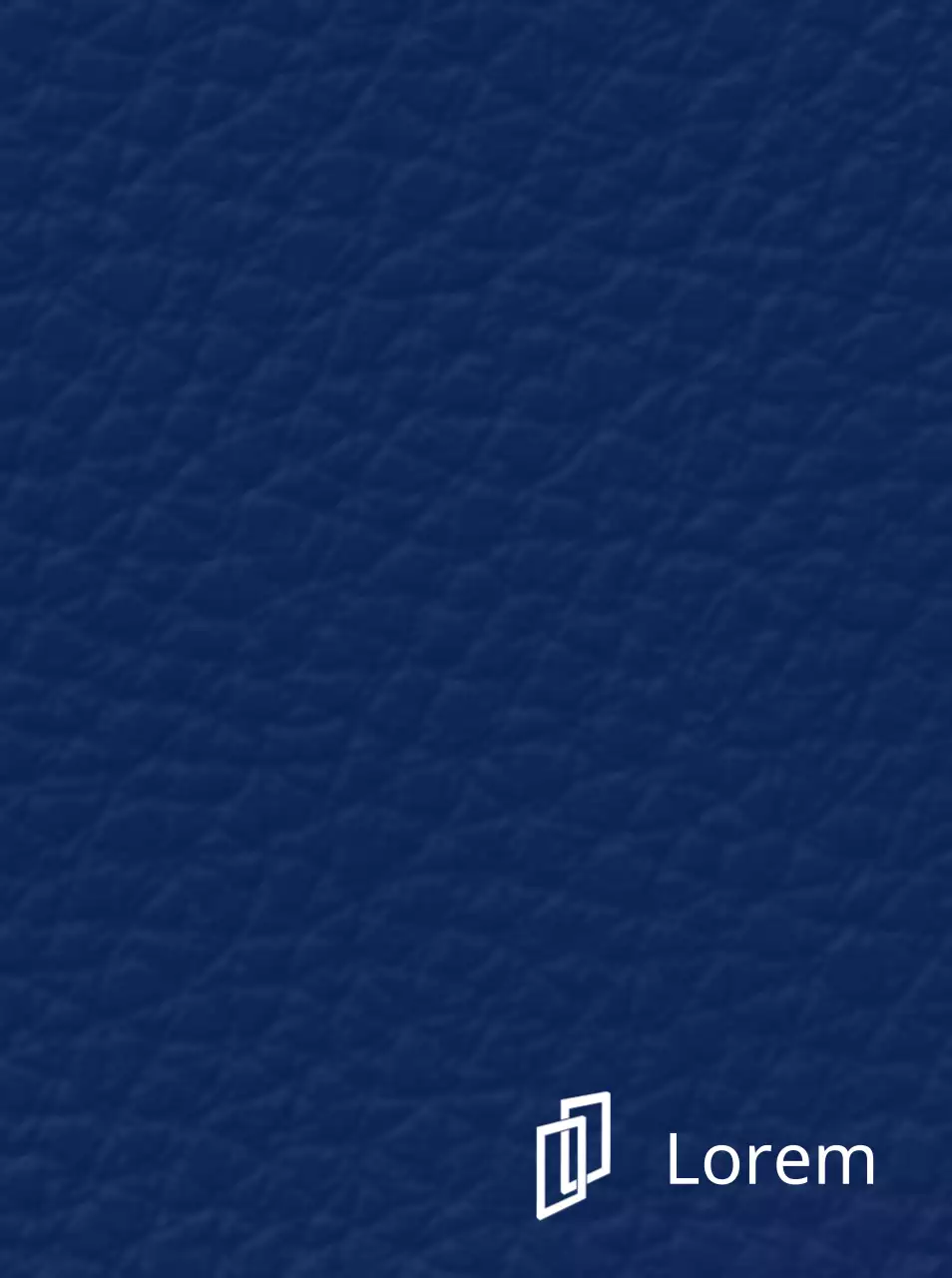 Eenvoudig papier gelaagd logo symbool concept promotionele zakelijke stuk