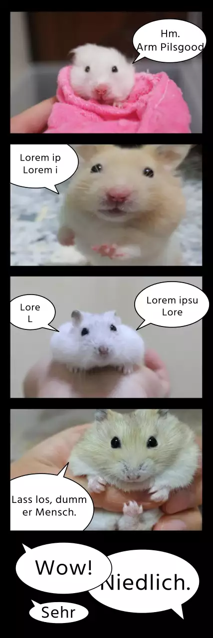 Cartoon Sprechblase Konzept Headshot