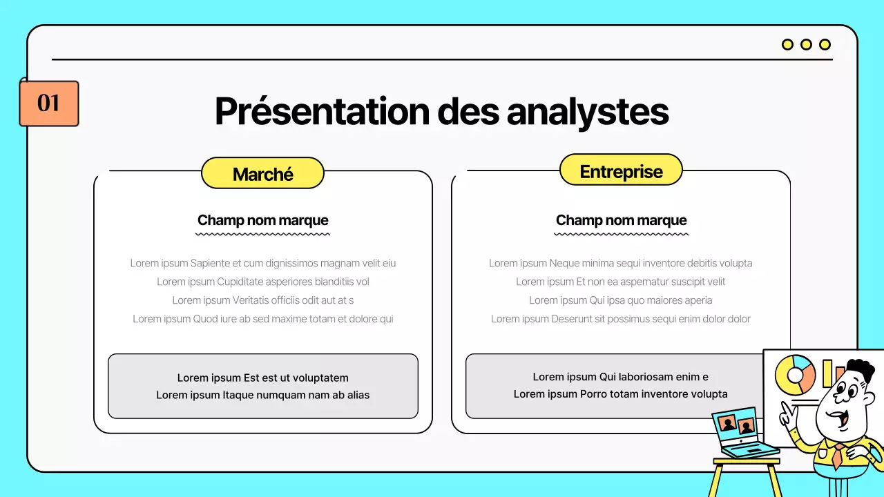 Stratégies de marketing pour les illustrations mignonnes de couleur menthe et jaune