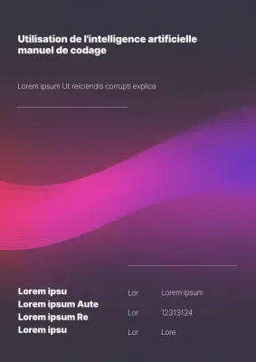 Manuel de codage de l'intelligence artificielle avec Purple Waves