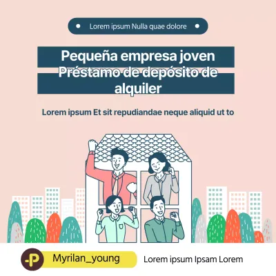 Guía del Préstamo de Depósito de Ilustración de la Casa Rosada