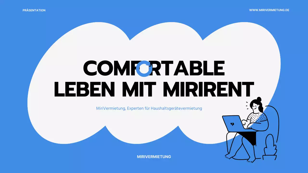 Präsentation des Gerätemietservices