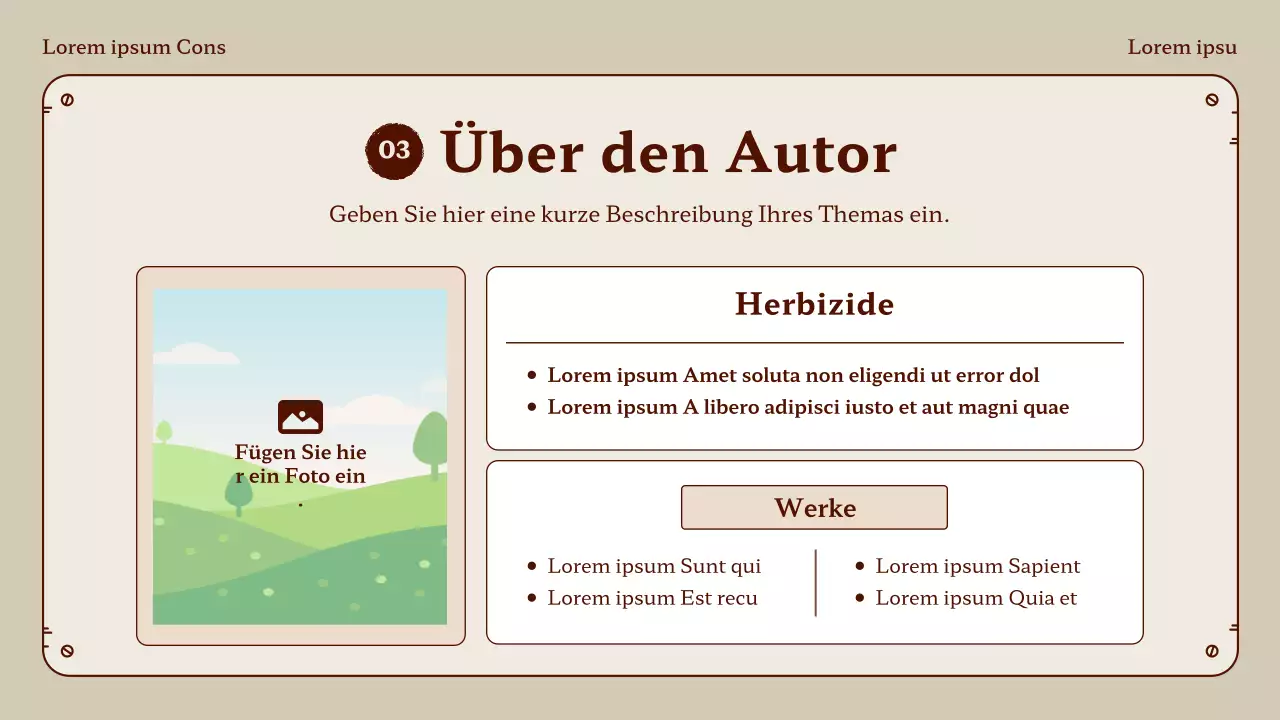 Honggil-Münzsprachunterricht in Beige und Braun