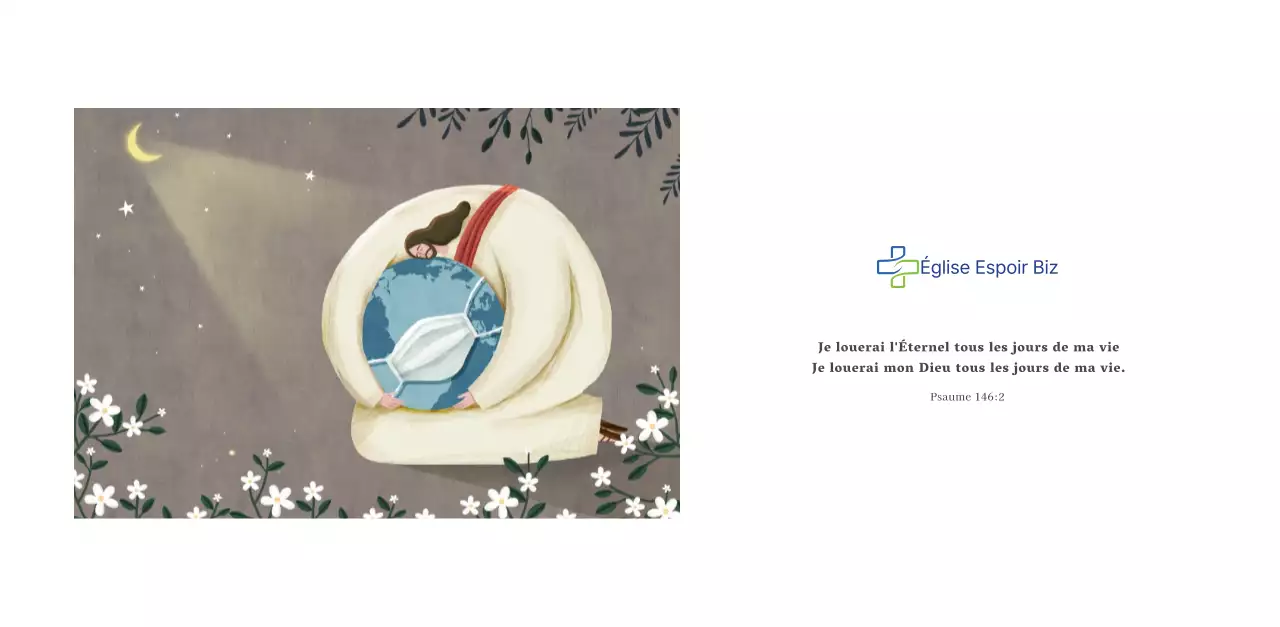 Calendrier ecclésiastique avec des illustrations chaleureuses