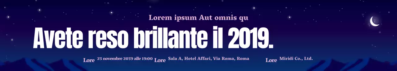 Scintilla la tua notte