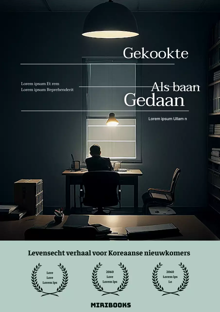 Zelfhulpboek omslag met donkere illustraties