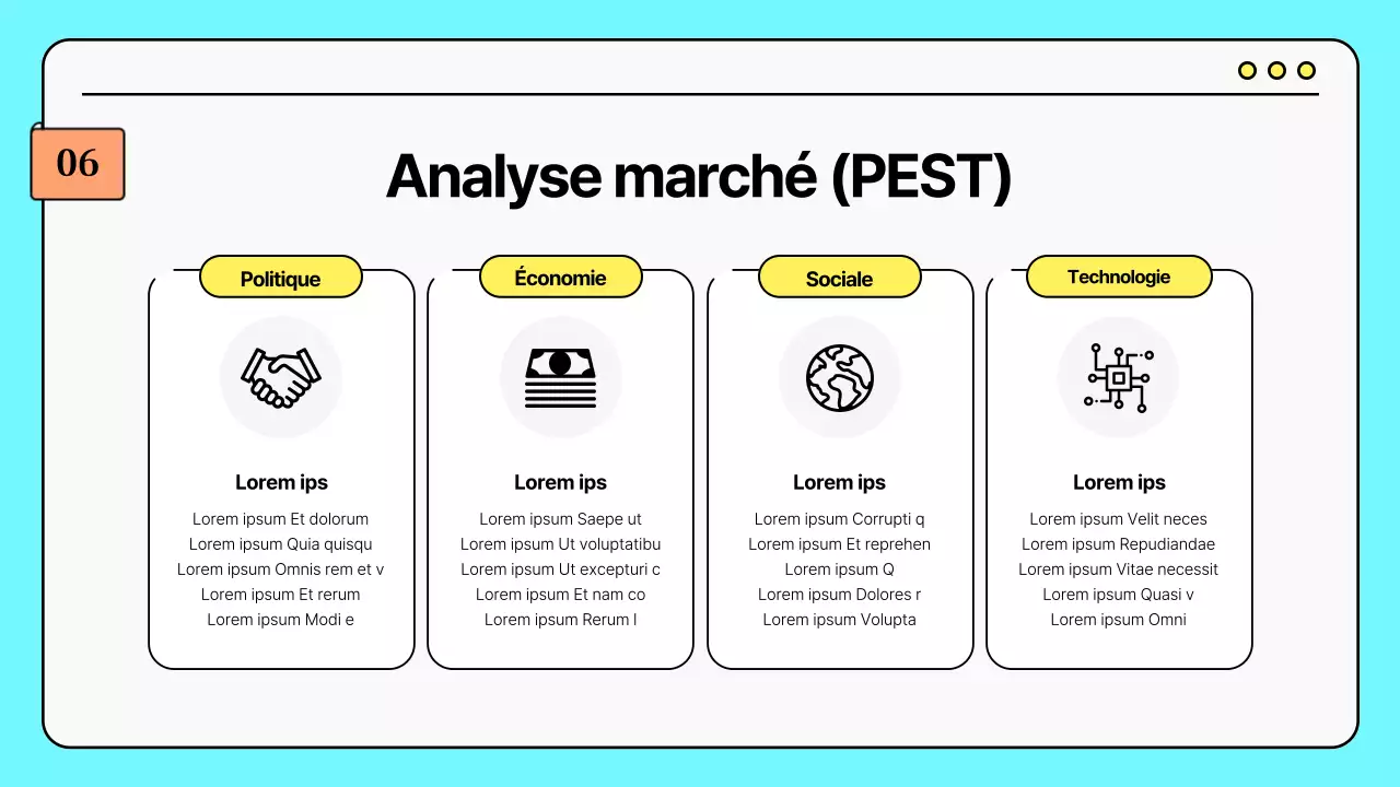 Stratégies de marketing pour les illustrations mignonnes de couleur menthe et jaune