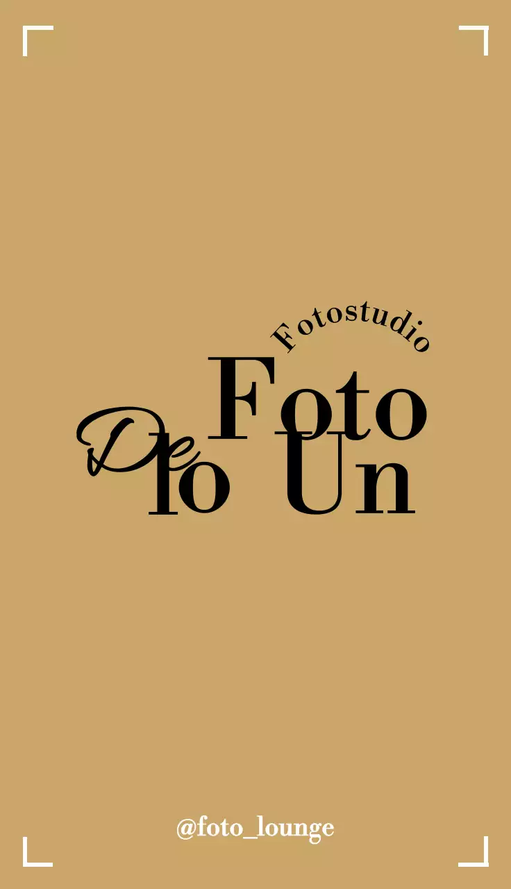 Een fotostudio met zwart-wit fotolijsten promoten