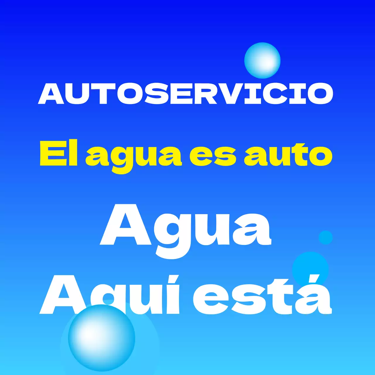 El agua azul, blanca y amarilla es un accesorio de guía con formas circulares y autoadhesivas.