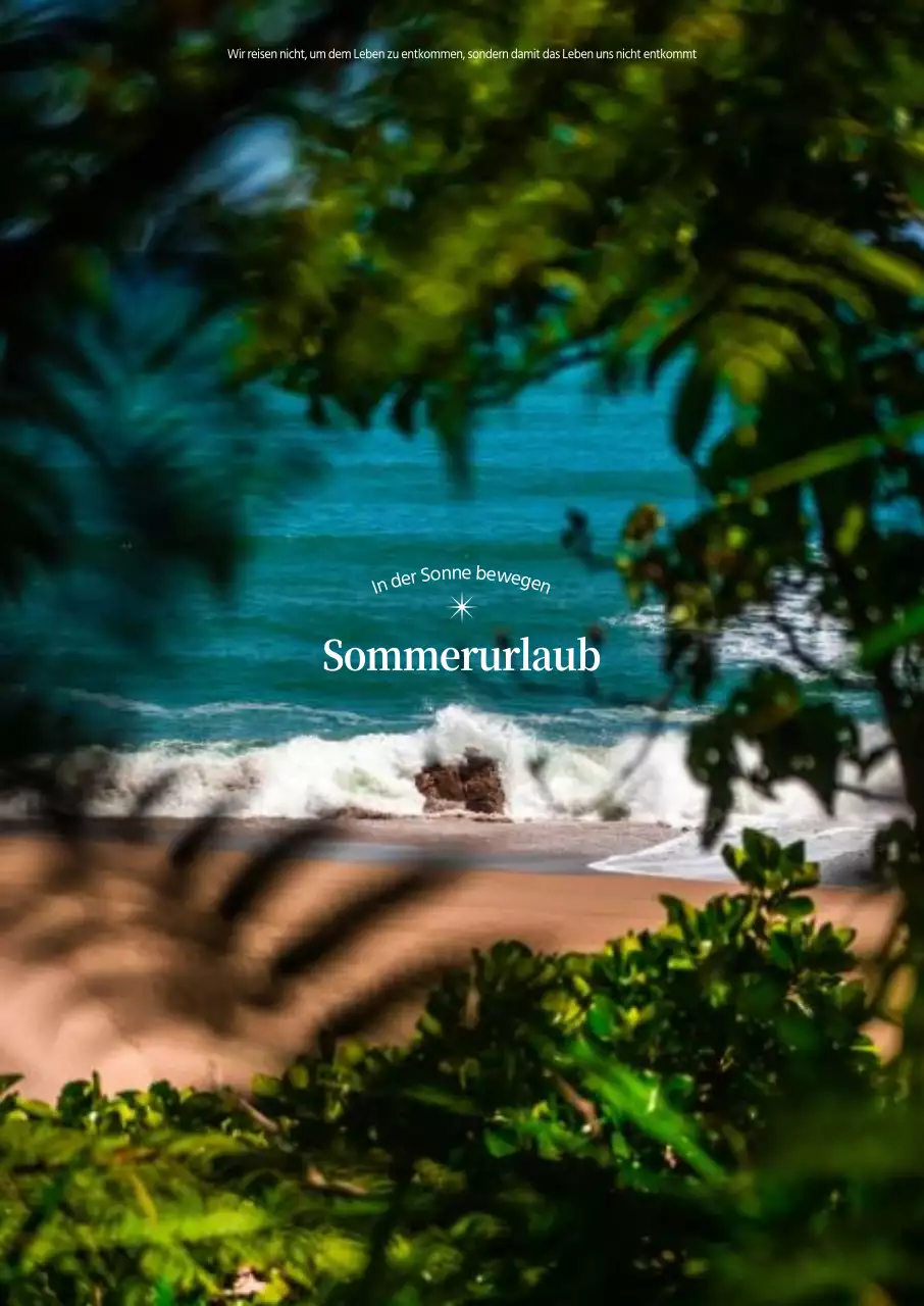 Interieur mit einem frischen Sommer Stimmung Ozean Strand Hintergrund
