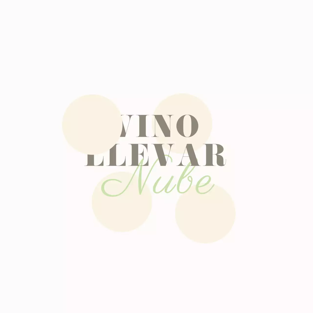 Promocione un centro comercial vintage con textos cálidos y multicolores y formas circulares