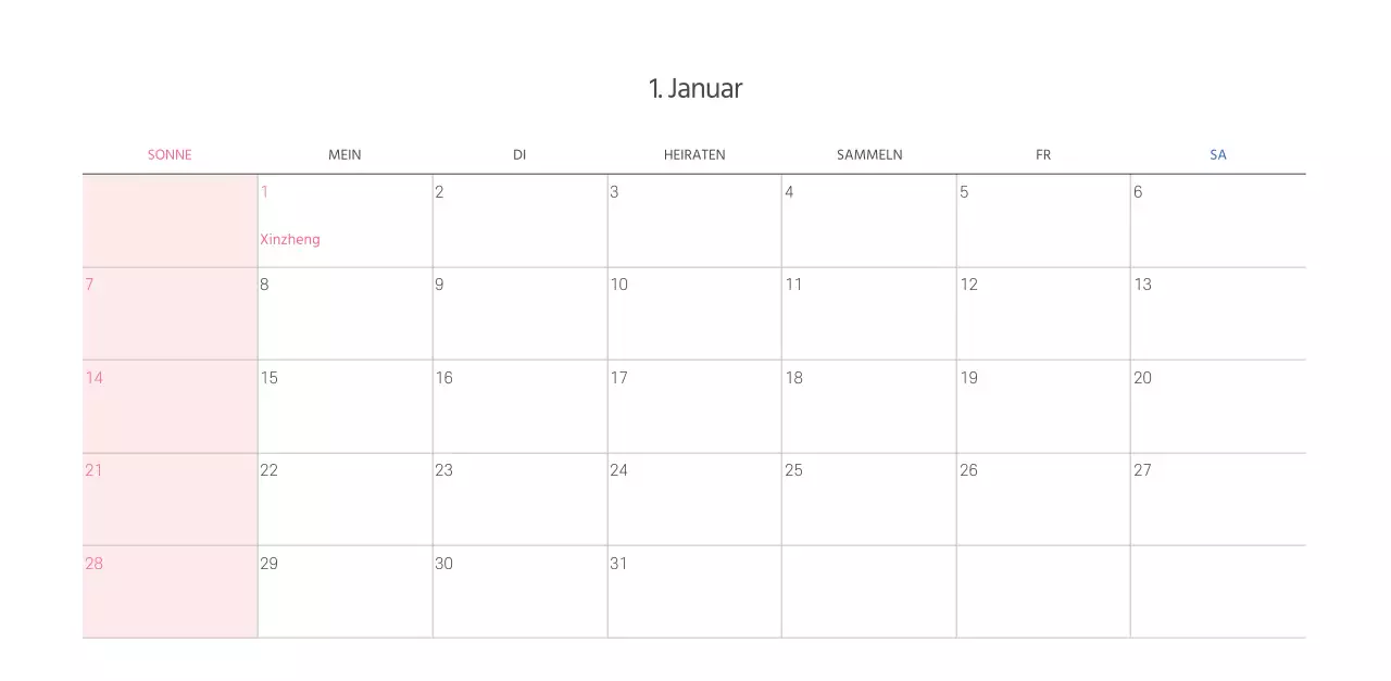 Kirchenkalender mit warmen Illustrationen