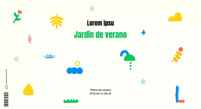 Promocione su exposición con simpáticas ilustraciones