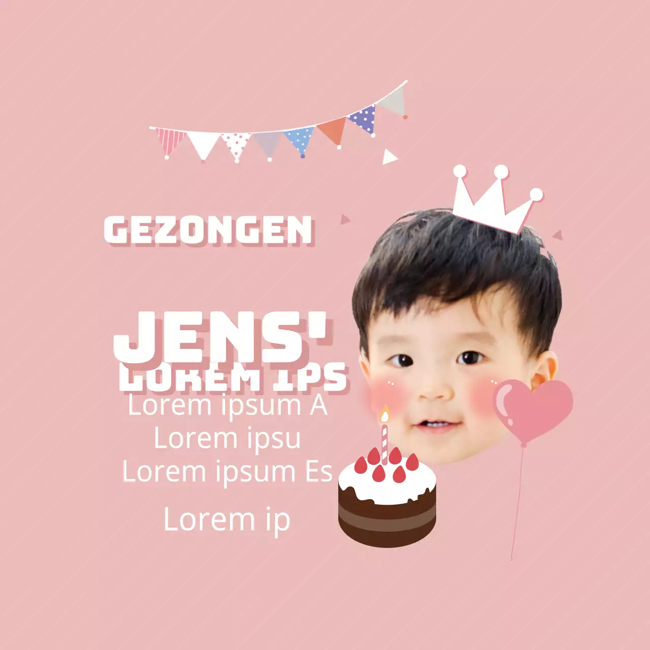 Sungjae's eerste verjaardag