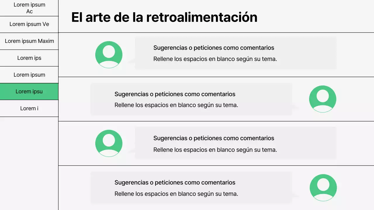 Formación en técnicas básicas de comunicación en verde y blanco