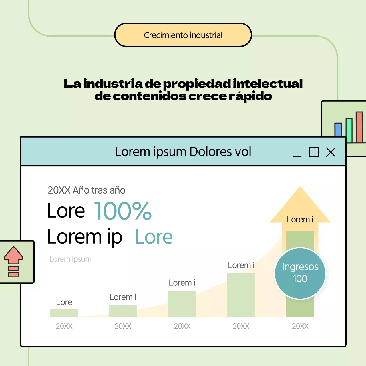 Información sobre la propiedad intelectual del contenido de Pastel Green