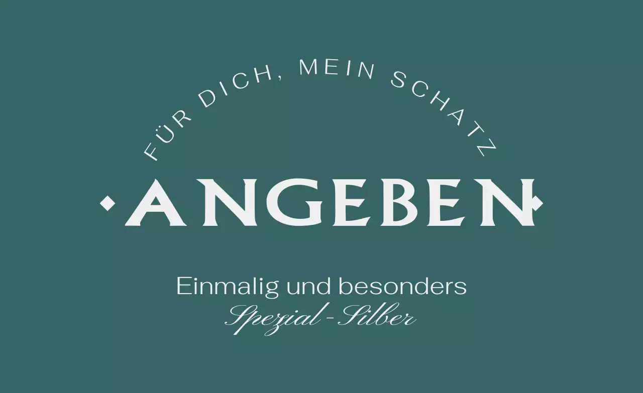 Schmuckwarengeschäft mit gehobenem Konzept und türkisfarbenen Textakzenten