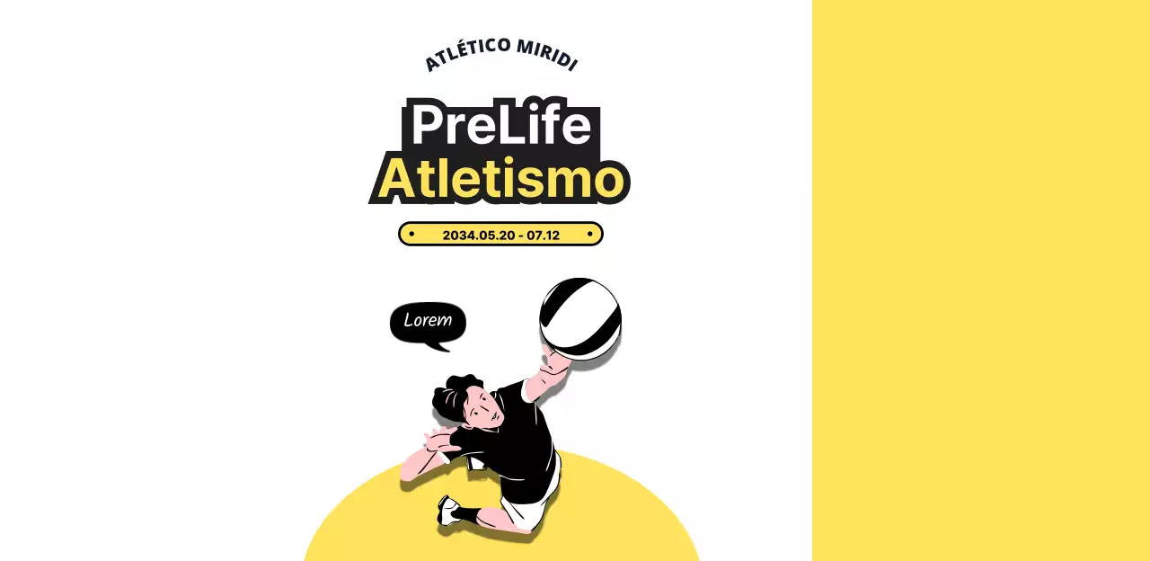 Diseño de una brillante y enérgica etiqueta de agua deportiva para un evento atlético