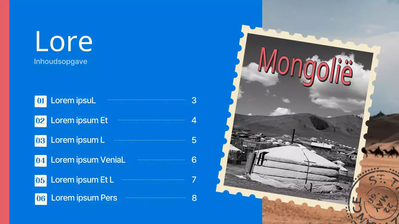 Een gids voor Mongolië, een trendy bestemming in blauw en rood