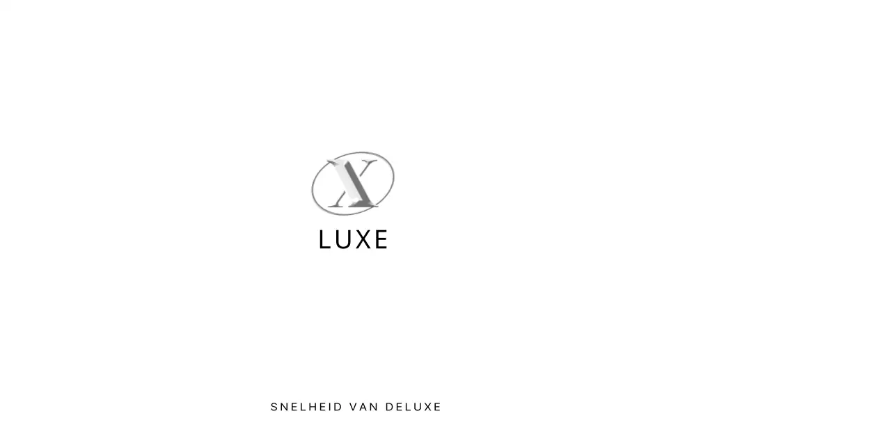 Klassiek en cool autologo in wit en zwart