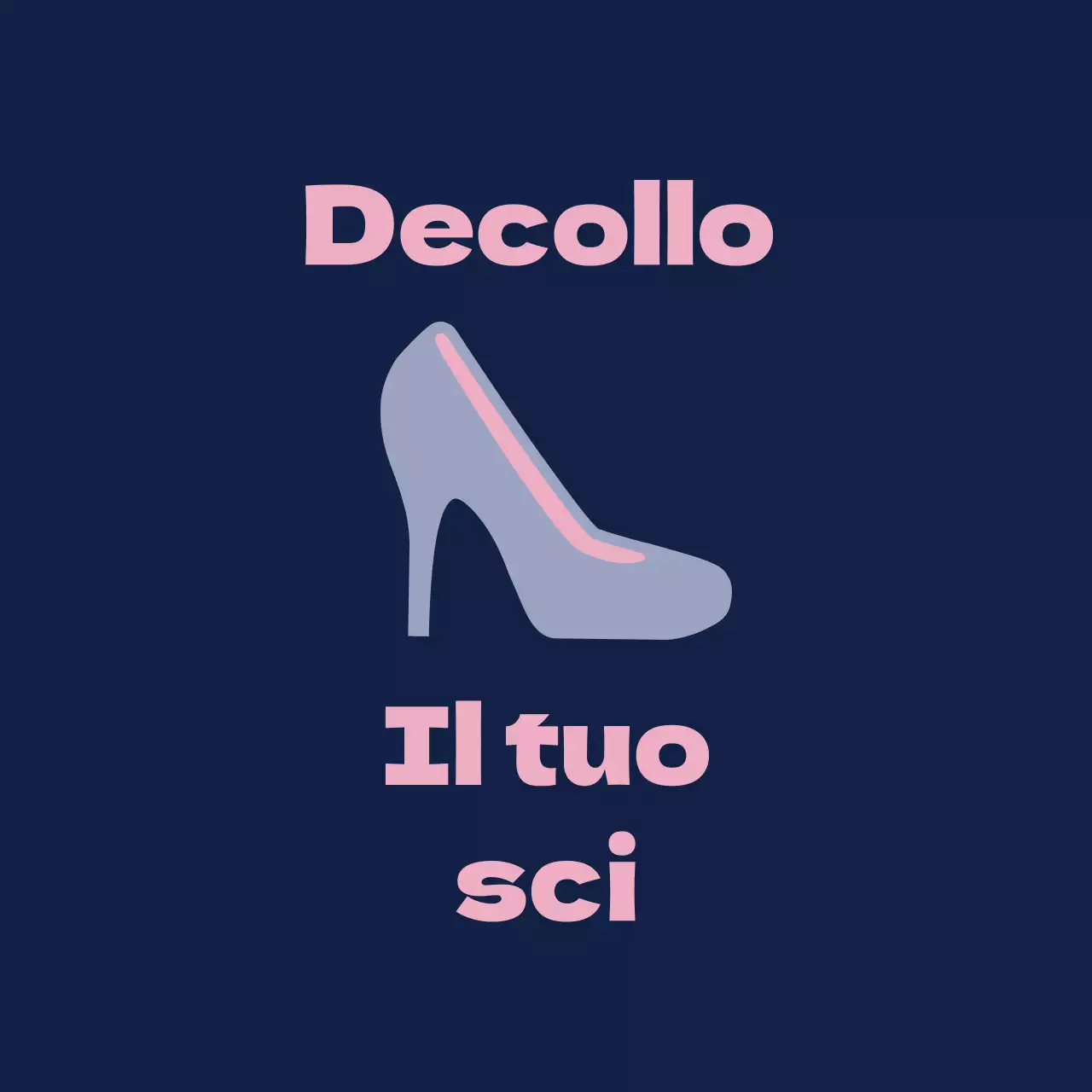 Scarpe da ballo su sfondo blu navy con un cartello che invita a togliersi le scarpe.