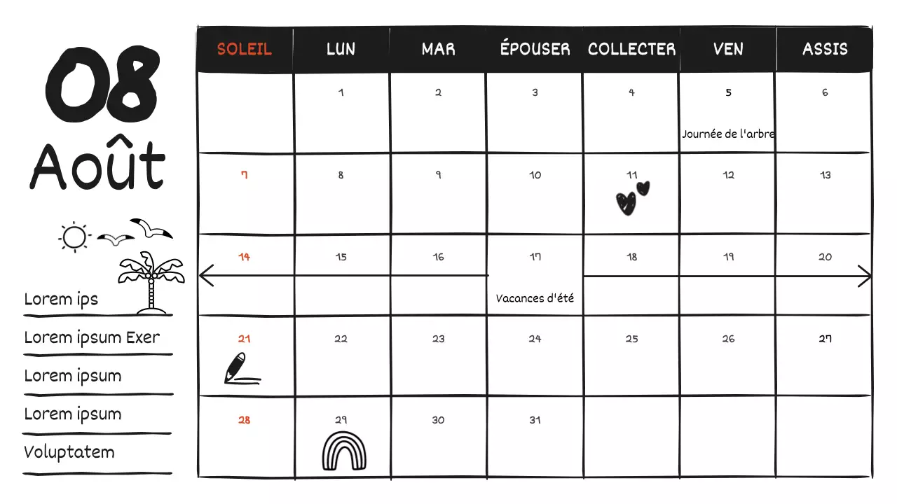 Un journal intime en noir et blanc, avec des gribouillis et une touche mignonne de gribouillis.