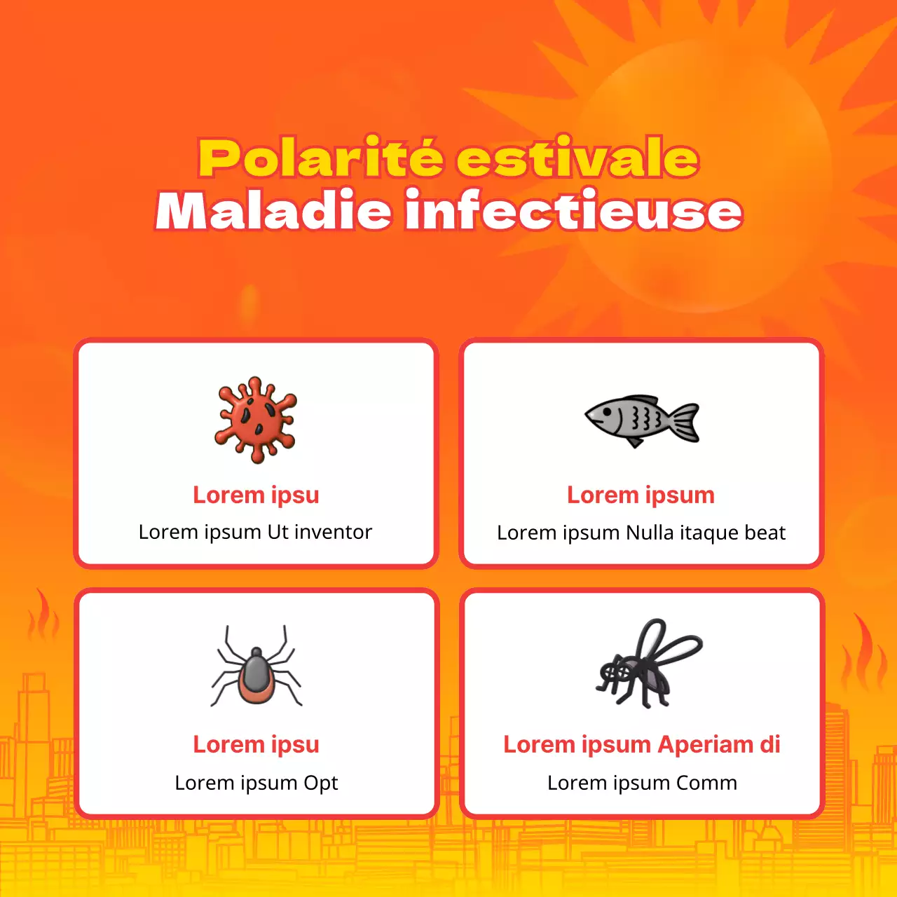 L'orange et le bleu des canicules estivales Comment faire face à la chaleur Les conseils de santé préventive expliqués