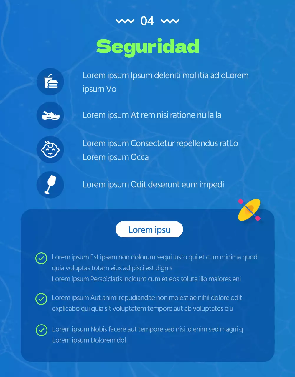 Empresas de rafting con ilustraciones azules y verdes de Donggang