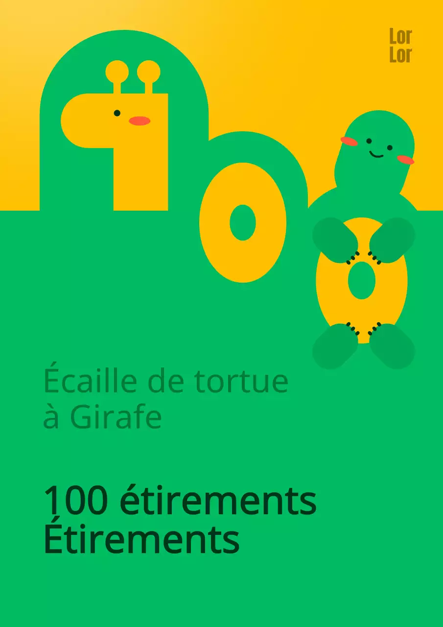 Témoignage sur le stretching avec un personnage de tortue