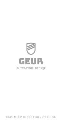 Autobedrijf beurs in lijn illustratie