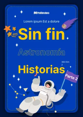 Historia de la astronomía con imágenes de planetas azules y amarillos