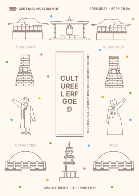 Schattige beige en bruine heritage tours