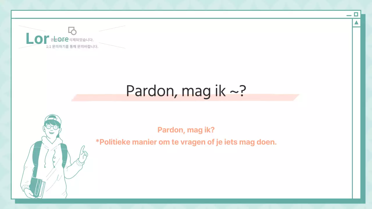 Een eenvoudige Japanse les in munt en sinaasappel