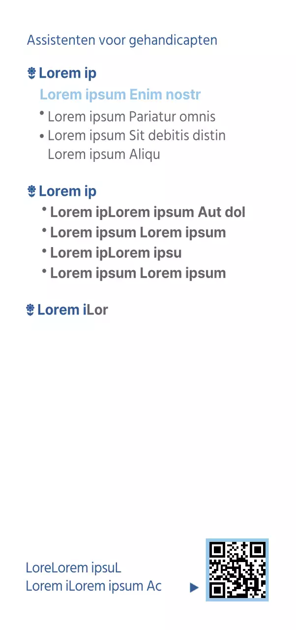 Cover met blauwe achtergrond met mensen in harmonie