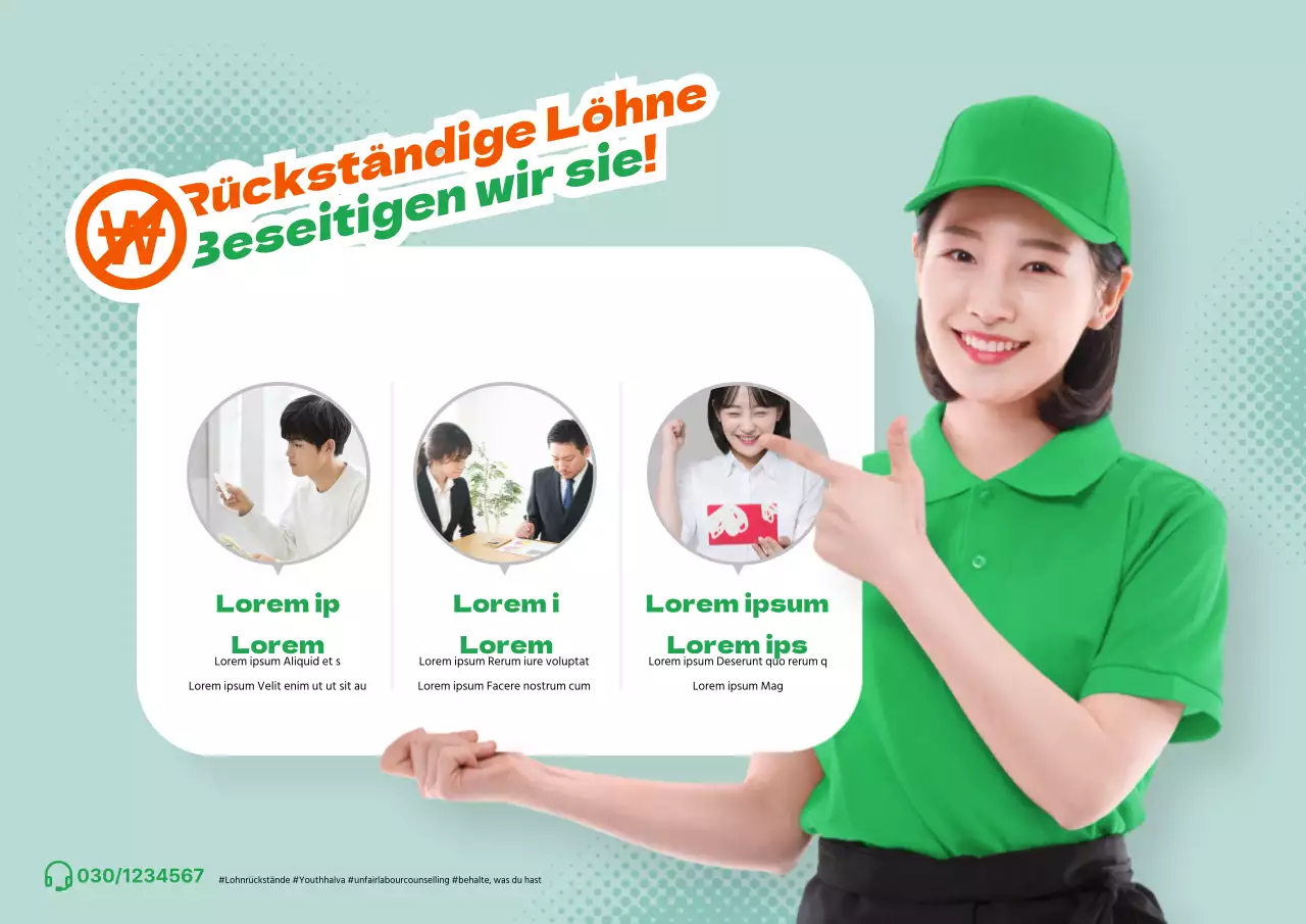 Schluss mit Lohnrückständen!