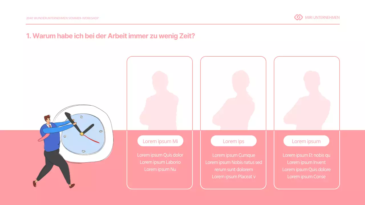 Pinkerton's Time Management Skills Presentation Workplace Training Workplace Productivity Planner Calendar
