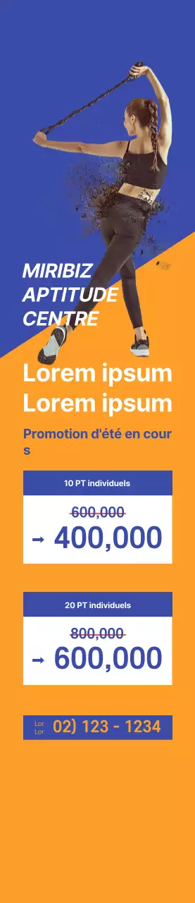 Promouvoir les événements promotionnels de votre salle de sport