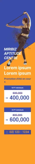 Promouvoir les événements promotionnels de votre salle de sport