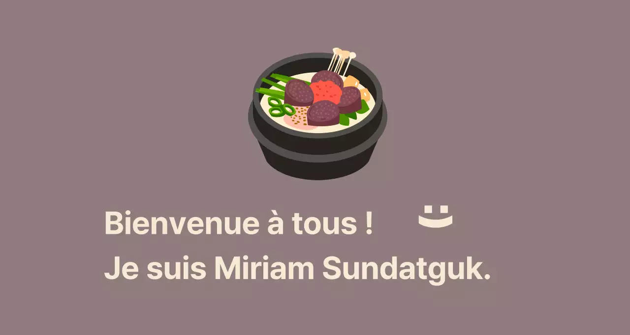 Restaurant Sundaegukbap Balsat avec sundaeguk sur fond de haricots rouges