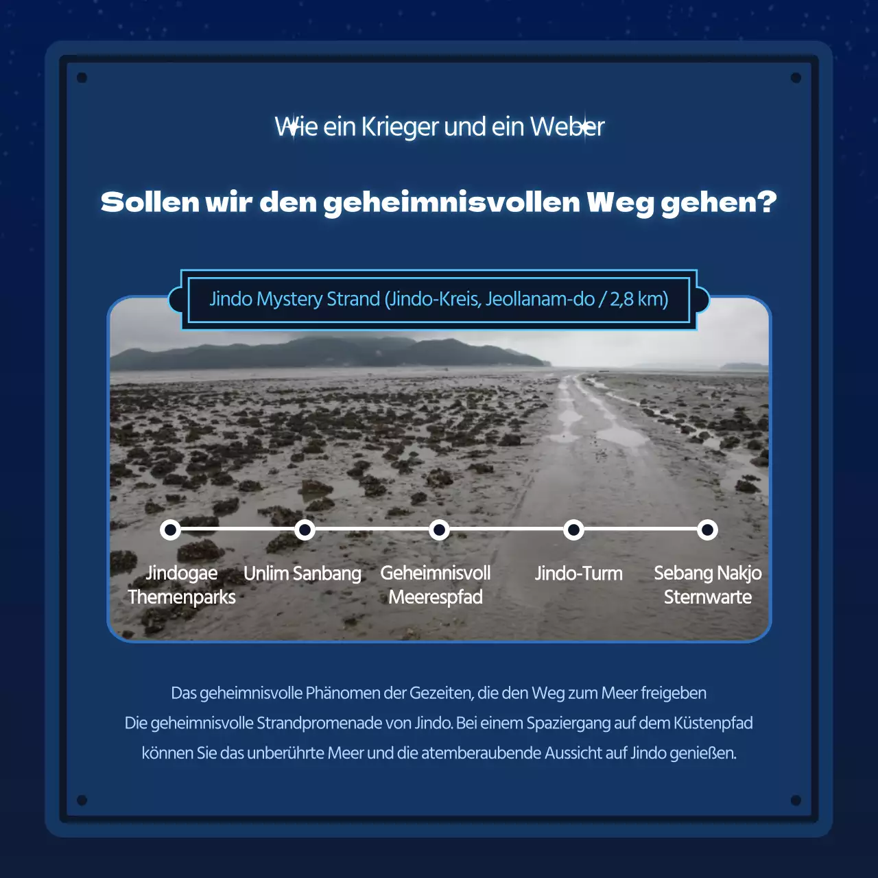 Ein Konzept für einen marineblauen und hellblauen Sternenhimmel für den 7. Juli