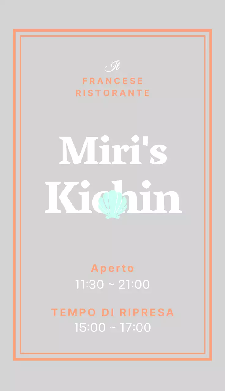 Promuovete il vostro ristorante con i sentimenti dell'arancio e della menta