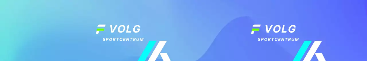 Sterk, aantrekkelijk ontwerp met lichtblauwe en blauwe kleurverlopen