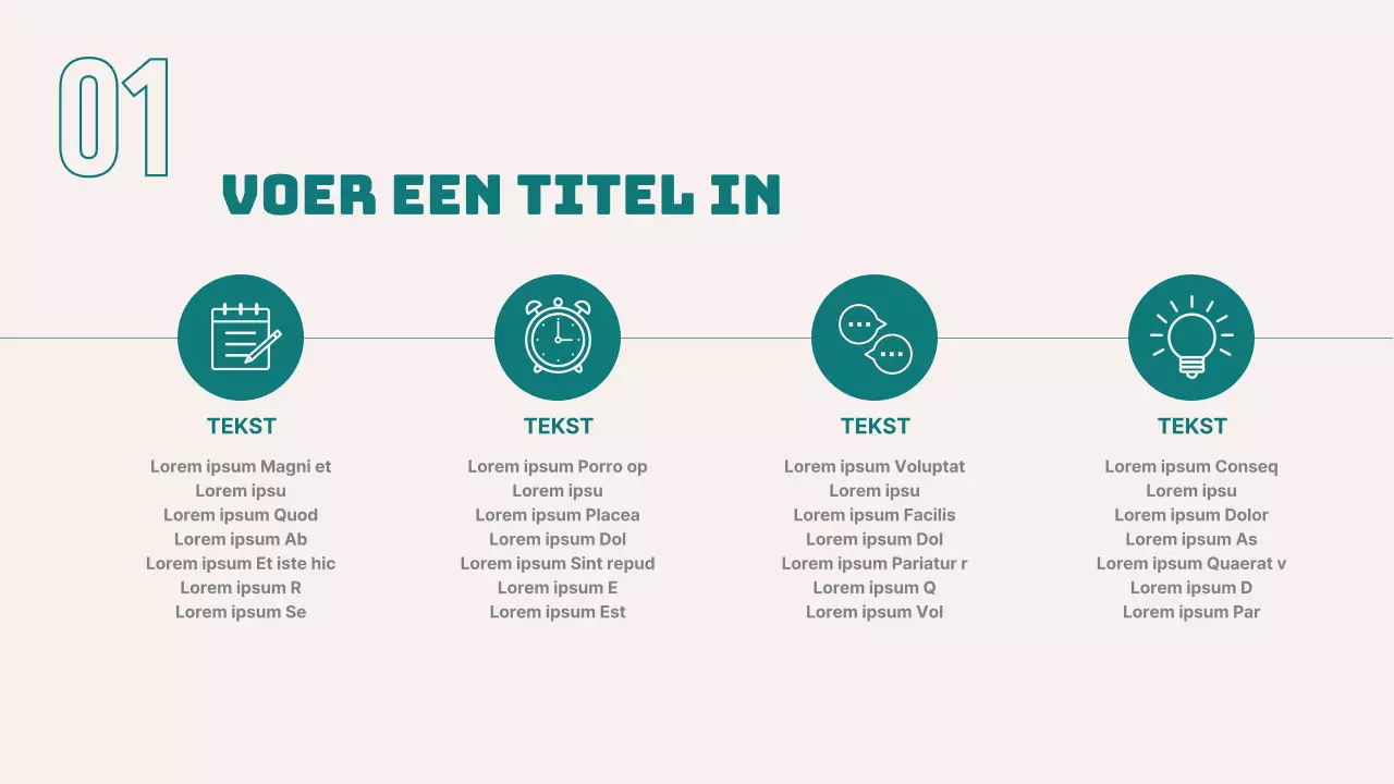 Presentatie voor zakelijke rapporten