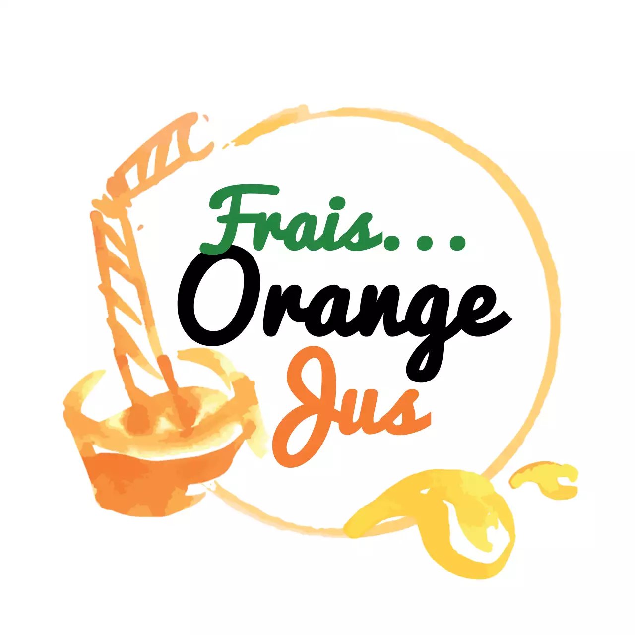 Orange fraîche