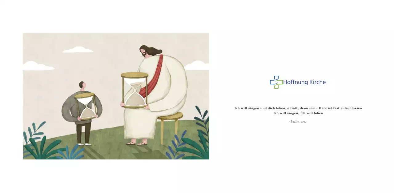 Kirchenkalender mit warmen Illustrationen