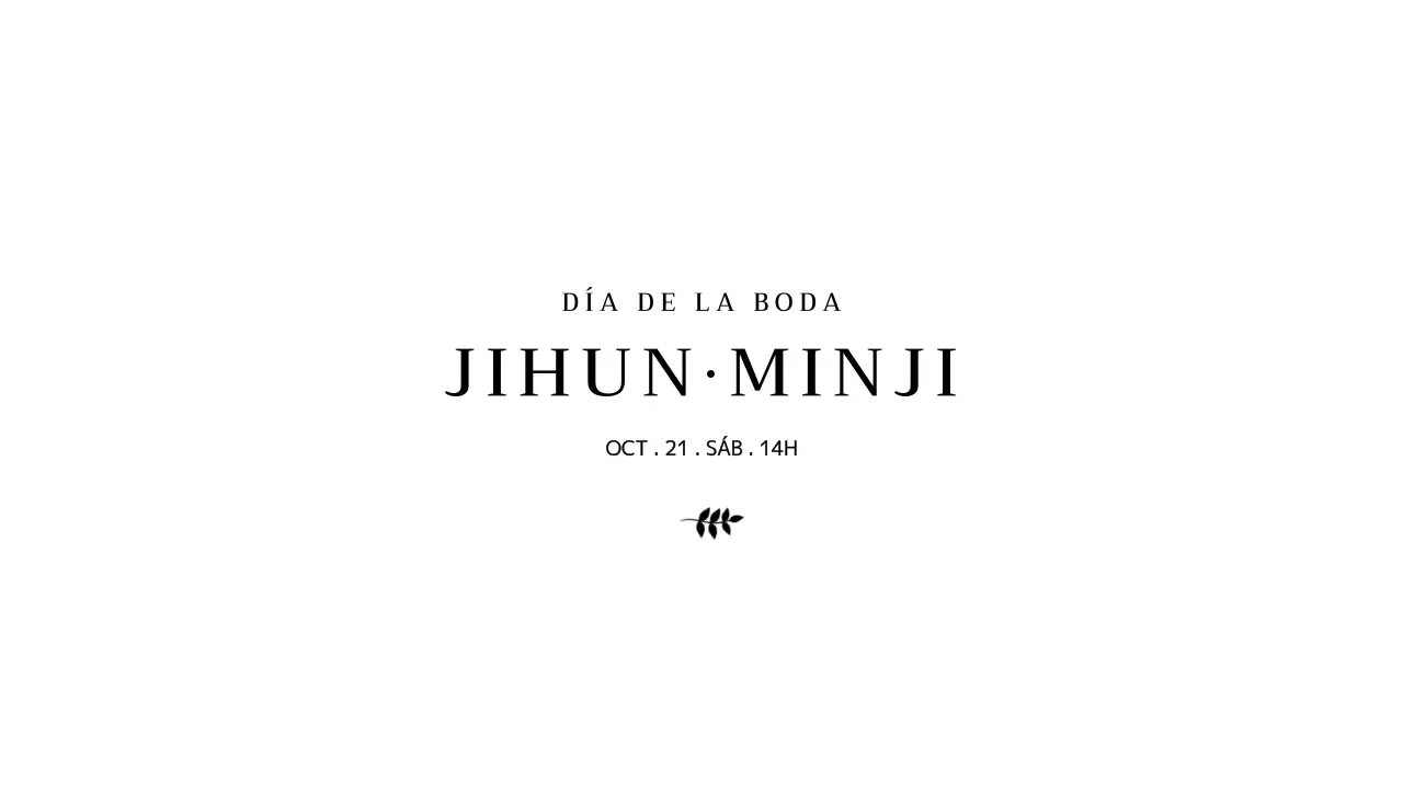 Sobres para invitaciones de boda de diseño sencillo con ilustraciones botánicas en negro y los nombres de los novios.